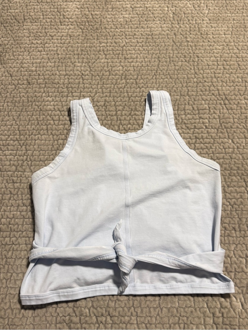 lululemon athletica It’s a Tie Tank Tie-Front light blue